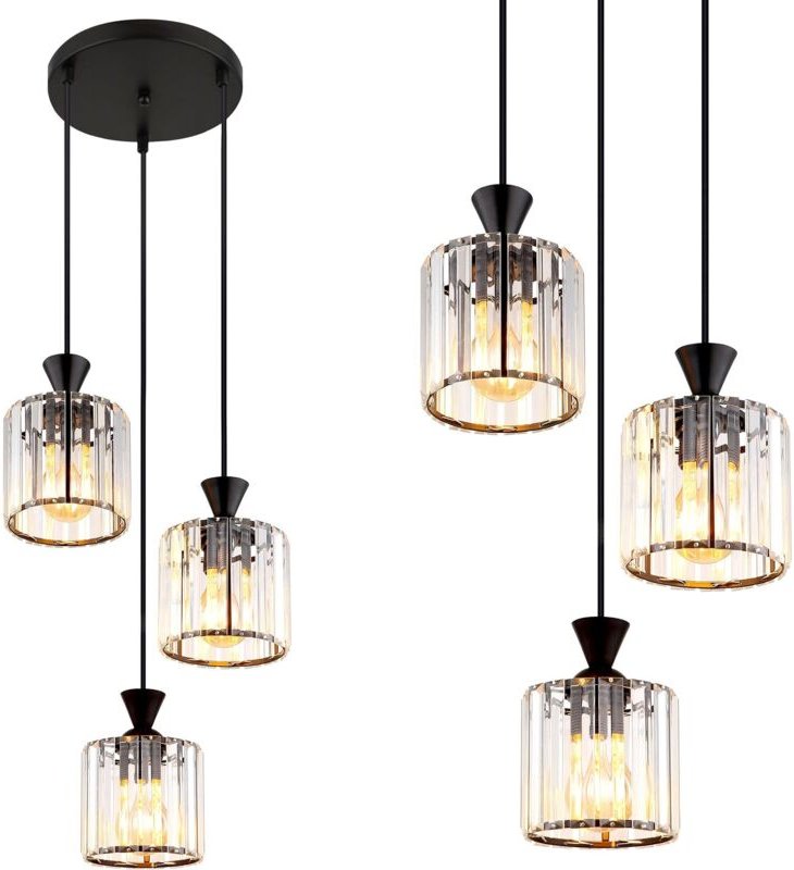 Hängeleuchte Toolight Ebt025-3cp Black