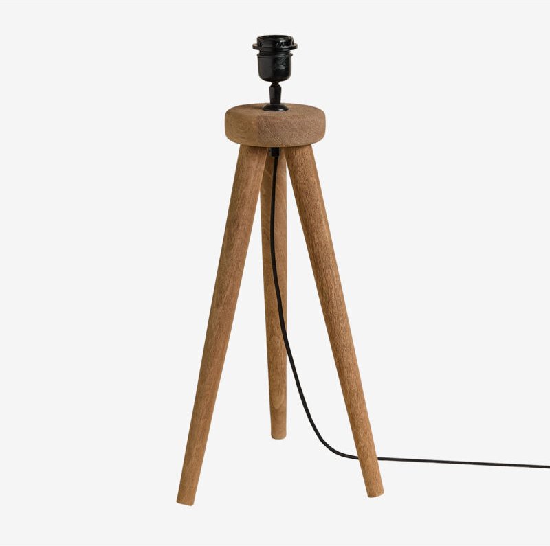 SKLUM Sockel für Tischleuchte ↑40 cm aus Mangoholz Simona Mango-Holz