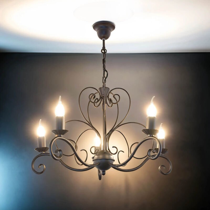 Licht-erlebnisse - Hängelampe mauro Ø62cm 5-flmg