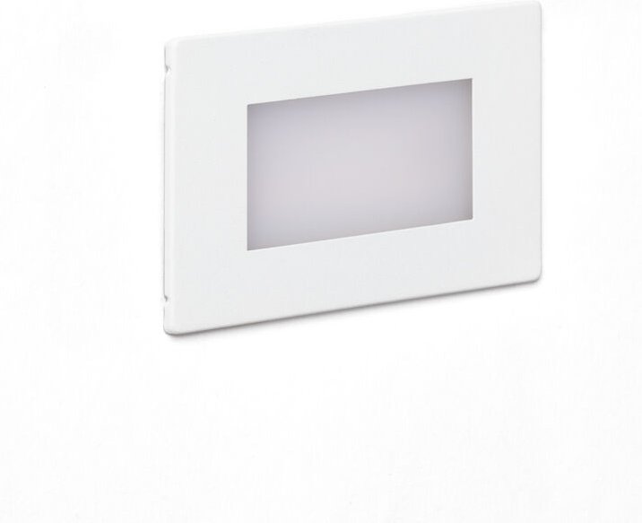 LED-Wandleuchte Außen 3W Einbau Adal Weiß