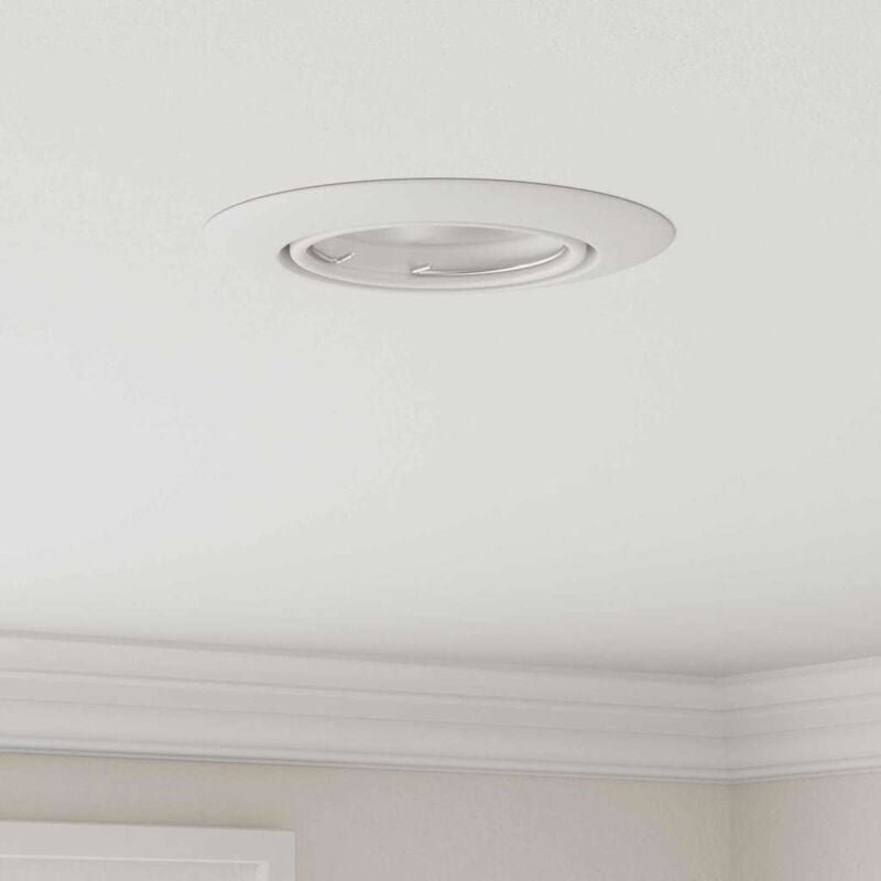 Vidaxl - Spotlights mit Scheinwerfern 24 pcs Weiß 9 x 9 cm Metall