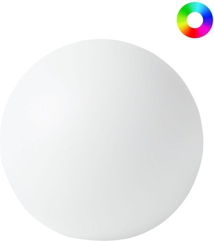 LED- Kugelleuchte für den Außenbereich JOCOY mit Fernbedienung Cremeweiß