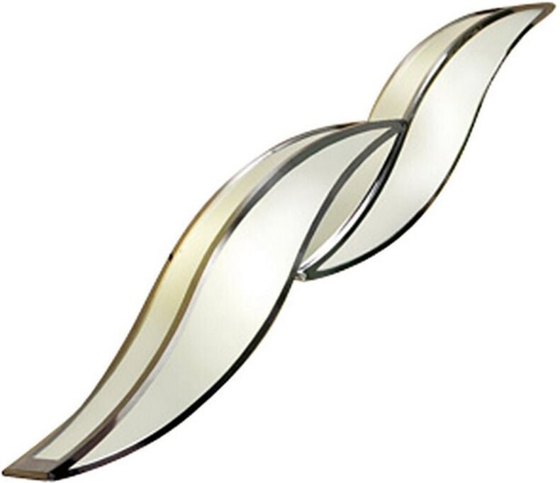 Inspired Mantra Sintesys GU10 Sintesys Wandleuchte, GU10, 2 Leuchten, groß, poliertes Chrom, Kompaktleuchtstofflampen im...