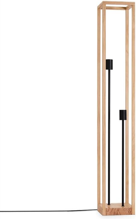 Pendellampe Deko Wohnzimmer Hängeleuchte Esszimmer Lampe Schlafzimmer Holz E27 Stehleuchte, Holz - Paco Home