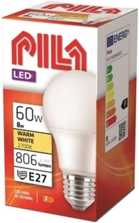 Pila LED-Glühbirne 8W E27