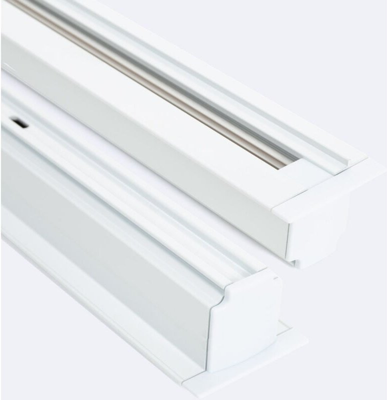 Ledkia - 3-Phasenstromschiene dali Track Einbau Aluminium für led Strahler 1 Meter Weiß