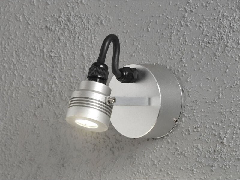 Konstsmide - Massiver Aluminium Wandspot monza, schwenkbar, 160 Lumen, IP54