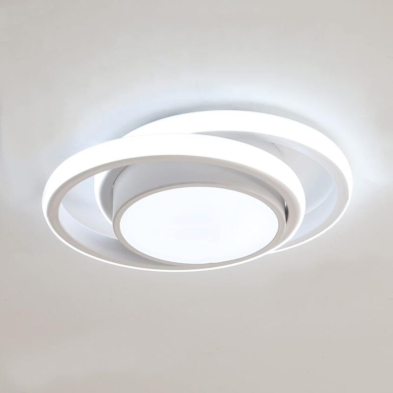 Comely - led Deckenleuchte Rund 32W 2350LM, Moderne Deckenlampe für Flur, Schlafzimmer, Badezimmer, Küche, Wohnzimmer, D...