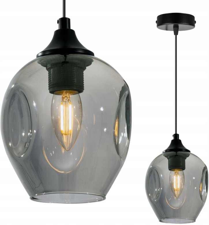 Moderne Deckenhängelampe Glaskronleuchter