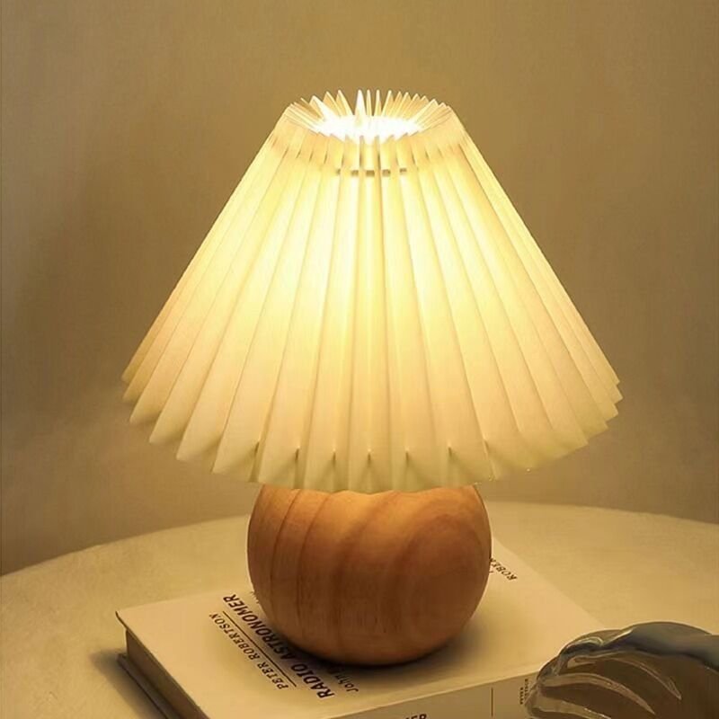 Nordische wiederaufladbare Tischlampe für die Inneneinrichtung, klassische wiederaufladbare LED-Tischlampe im Retro-Stil...