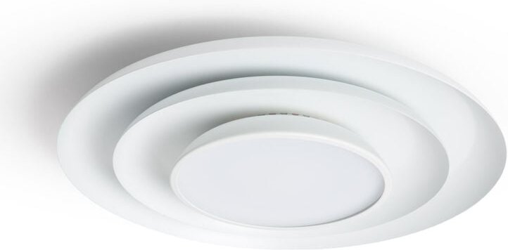 LED Deckenleuchte 26W Rund Metall Ø400 mm CCT Wählbar Telmor Weiß