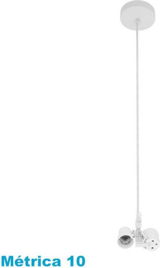 Oberschrankfront 2xe27 white m10 regx10x10 cm