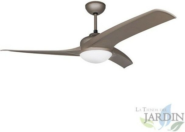 Suinga - Orbegozo Deckenventilator mit Licht und Fernbedienung, Timer, braun.