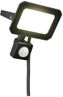 Wandleuchte LED Wandlampe verstellbar Bewegungssensor Aluminium schwarz L 12 cm