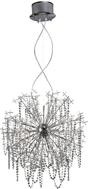 Inspired Lexi Pendelleuchte mit 22 Leuchten, G4, poliertes Chrom/Kristall, nicht kompatibel mit LED/CFL. Artikelgewicht:...