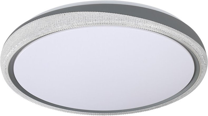 deckenleuchte charro 72w 3000-4000-6000k grau 40d reg.intensität 6480lm w/remote