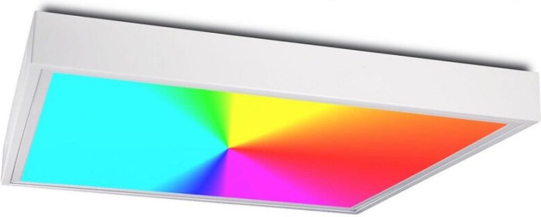Trade Shop - 94W led deckenleuchte RGB+3000K rgbw 24V chromotherapie deckenlampe 62X62CM -