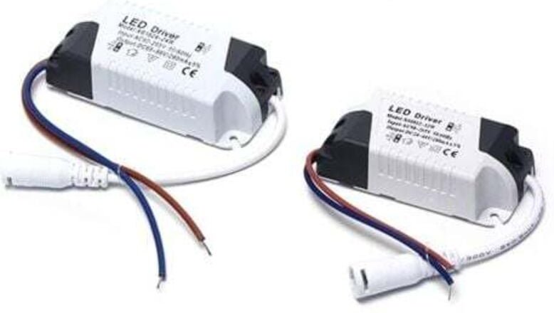 2x LED-Treiber 24-36 w, Trafo für LED-Deckenleuchte, Netzteil für LED-Panel, DC-Anschluss für LED-Deckenleuchte (24-36 w...