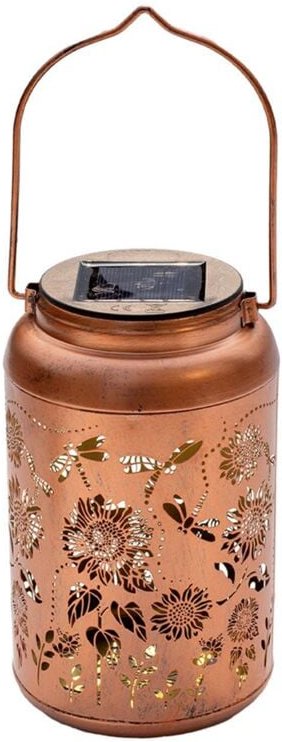 Solarlaternen Libellenlichter Outdoor-Dekor Hängende Laterne