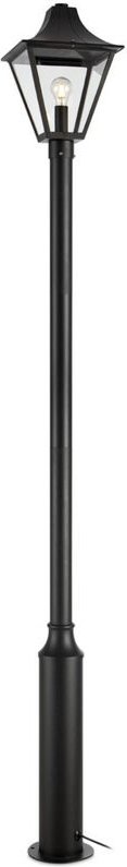 Garden Laternenpfahl 1 Licht Schwarz h 225cm - Markslojd