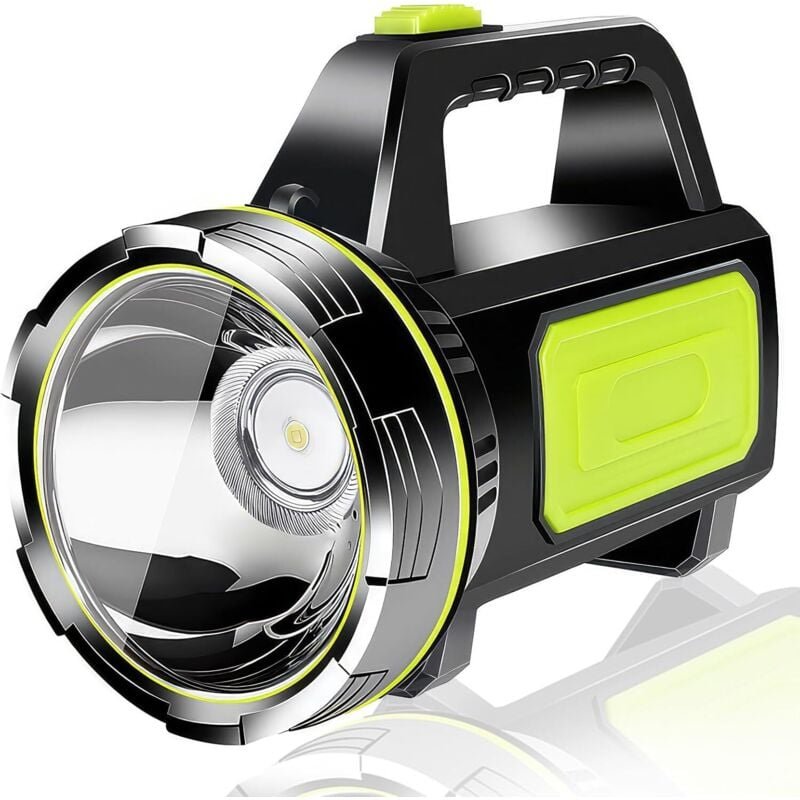 Thumbnail - Lablanc - wiederaufladbare, superhelle LED-Taschenlampe, 1000 lm, Camping-Taschenlampe, tragbare Taschenlampe, IPX5 wass...