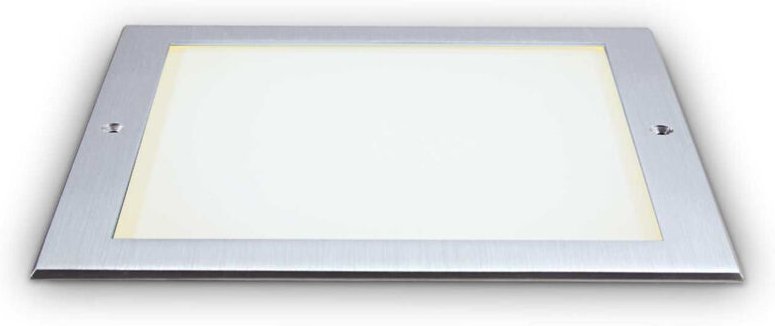 Taurus Integrierte LED-Bodeneinbauleuchte für den Außenbereich, breit, quadratisch, Stahl, 1250 lm, 3000 k, IP67 - Ideal...