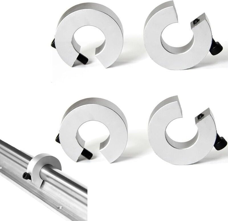 Packung mit 4 SBR20 Linearführungsanschlägen - SBR20 Befestigungsschiene
