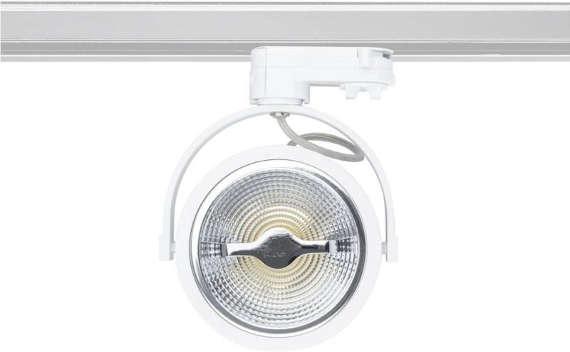 Efectoled - 3-Phasenstromschiene LED-Strahler cree AR111 15W Dimmbar Weiss 2700K Warmweiß