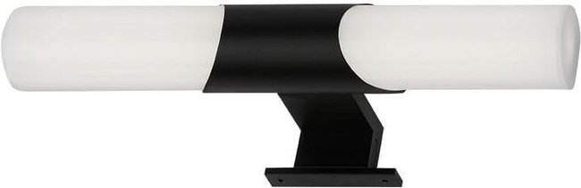 Led Bad-Spiegelleuchte, schwarz, LED/7W