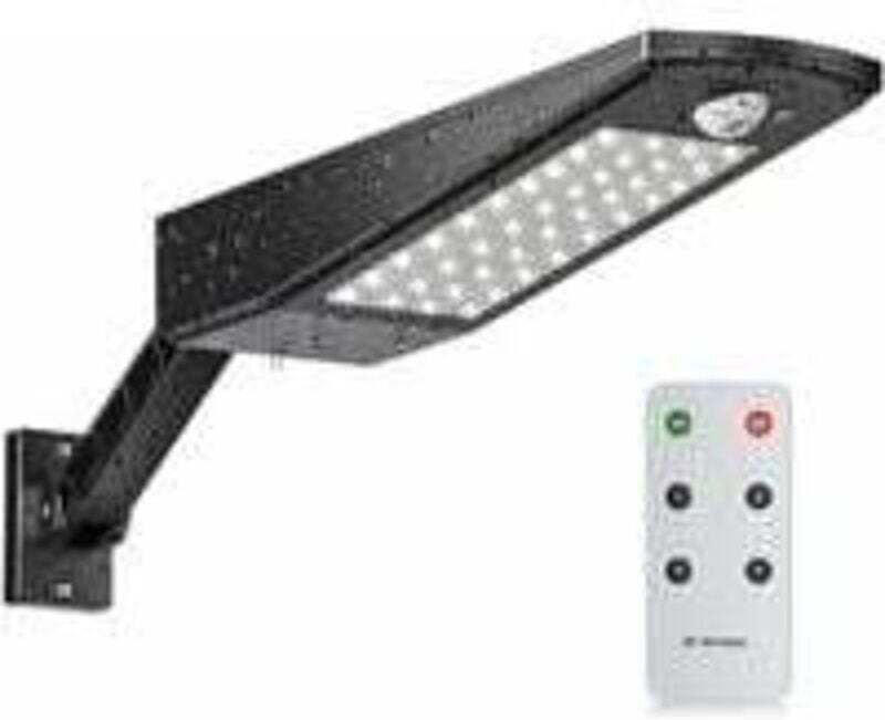 Solar-LED-Außenleuchte – Verstellbare Halterung – Energieeffizient und wasserdicht – Garten-/Eingangsbeleuchtung – Für G...