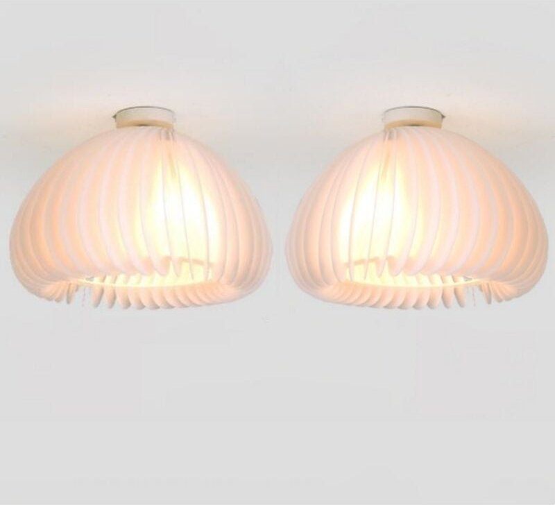 E27 Modern Deckenlampe pp Deckenleuchte Kreative Innen Pendelleuchte für Wohnzimmer Schlafzimmer Küche Ø32CM 2 Stücke