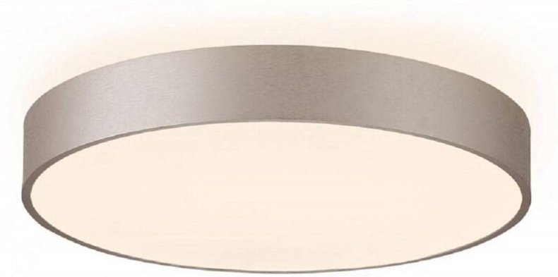 Trade Shop Traesio - Trade Shop - moderne runde led-deckenleuchte 65W cct 3000K 4000K deckenlampe wandleuchte 60CM - Sil...