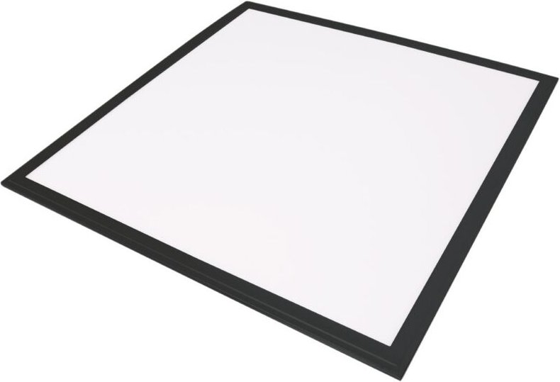 LED-Flächenleuchte Sabha Einbau 40W 4200K Schwarz 59,5x59,5cm