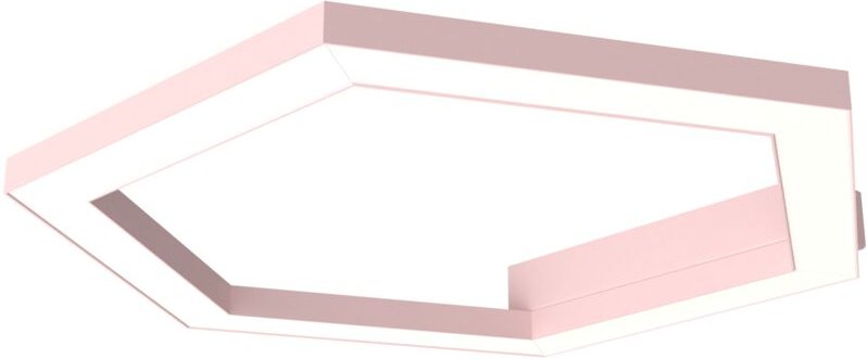 Lumicom - esagono plafoniera Ø40 monocolore opaco