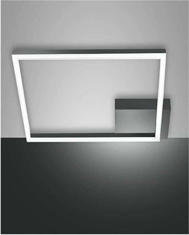 Fabas Luce Lighting - bard moderne LED-Deckenleuchte 39W Anthrazit 3394-62-282 Fabas Luce