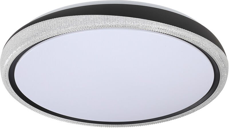 deckenleuchte charro 72w 3000-4000-6000k schwarz 40d dimmer 6480lm w/remote