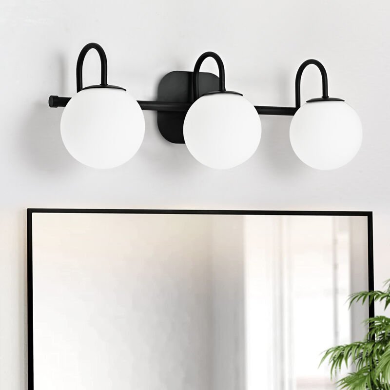 Spiegelwandleuchte, Wandleuchte für Schlafzimmer, Wohnzimmer, Flure und Badezimmer, G9-LED-Wandleuchte für den Innenbere...