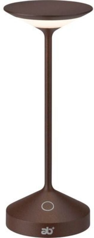 By Abert Tempo Mini tragbare Tischleuchte corten - Ab+