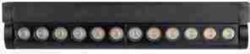 LED10260 VT-42012 18W LED Kuppelleuchte Quadratisch Mikrowellensensor Weißer Rahmen 4000K IP44