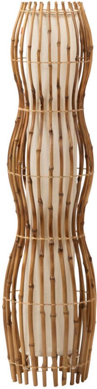 Natürliche Stehlampe 30x30x175 cm