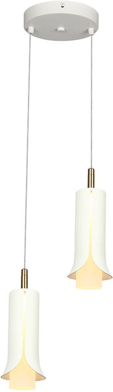 V-TAC Designer-Deckenleuchte – IP20 – Sandweiß + Gold – 10 W – 1200 Lumen – 3000 K