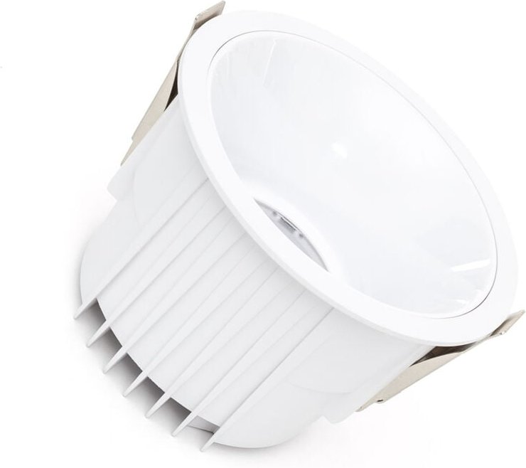 Ledkia - led Downlight Einbaustrahler 36W Rund hotel CRI90 lifud Ausschnitt ø 145 mm 5000K Kaltweiß