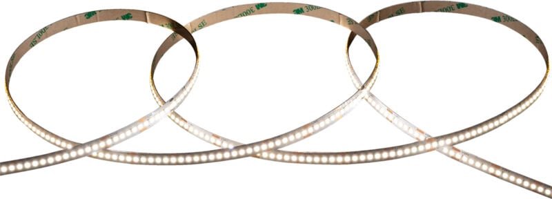 LED-Streifen 24V SMD 252 LED/m 5m 12W/m 1200lm/m Breite 8mm FreeCut IP20 CRI90 4000K Neutralweiß