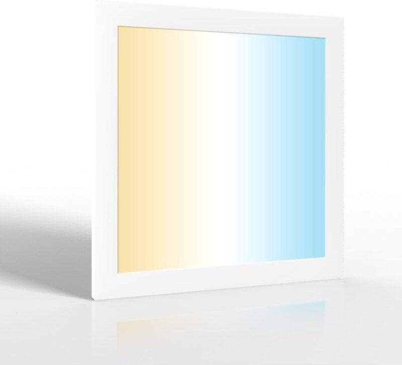 CCT LED Panel 30x30cm 24V 18W Rahmen weiß