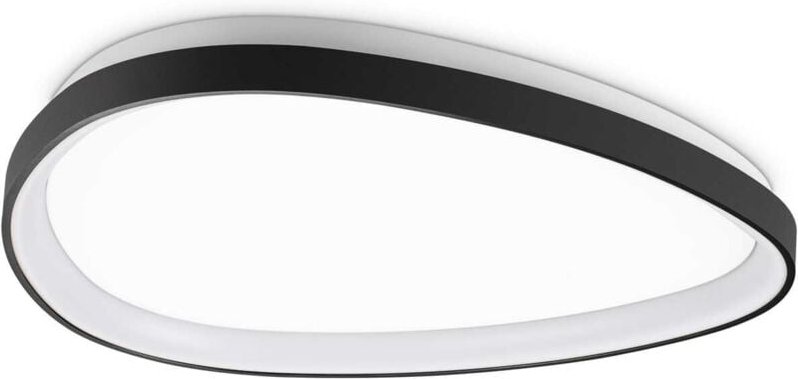 Ideal Lux - gemini 61 cm integrierte DALI-LED-Halbbündigleuchte, Schwarz, 3650 lm, 3000 k