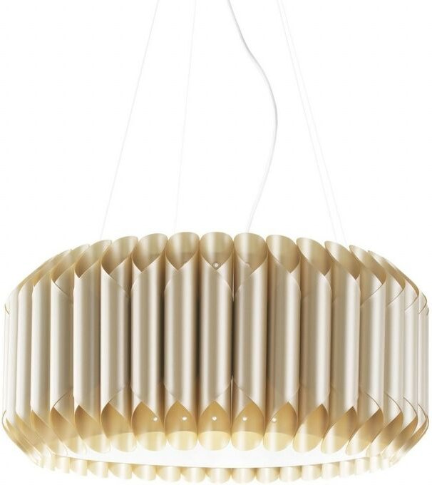 New Gold 3-Licht-Aufhängung aus verchromtem Metall 60 x 31 h