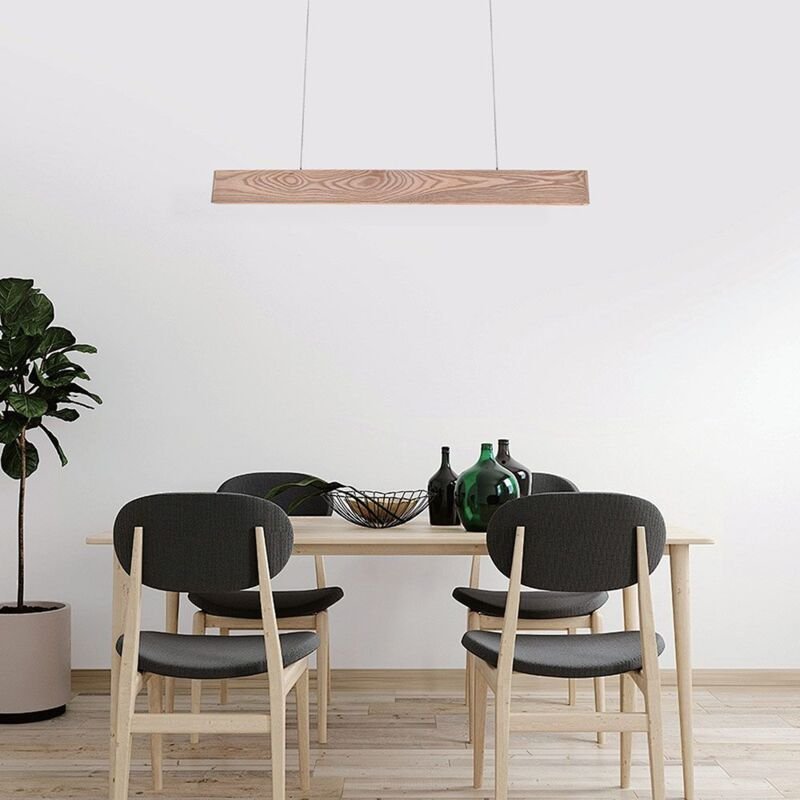 Designer-Deckenleuchte IP20 Holz 10W 1250 Lumen 3000K