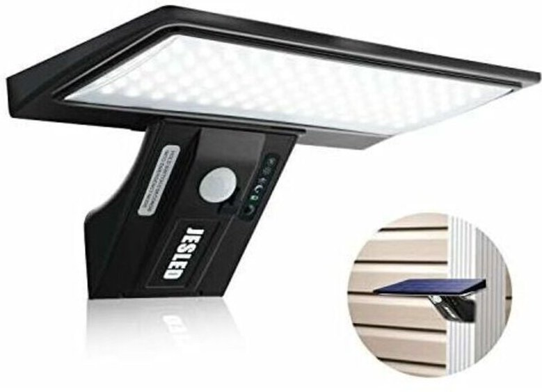 Solarleuchte für den Außenbereich, 2600 mAh, Bewegungsmelder, Solarbeleuchtung für den Außenbereich, wasserdicht, kabell...