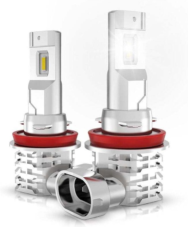 Stück H11/H8/H9 LED-Lampe, 6500 K Weiß für Auto 12 V-24 V Scheinwerferlampen-Ersatzset
