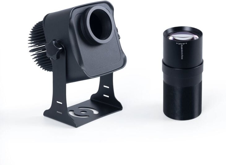 GOBO LED logo projektor - 30W - 13° Optik - Außenbereich -